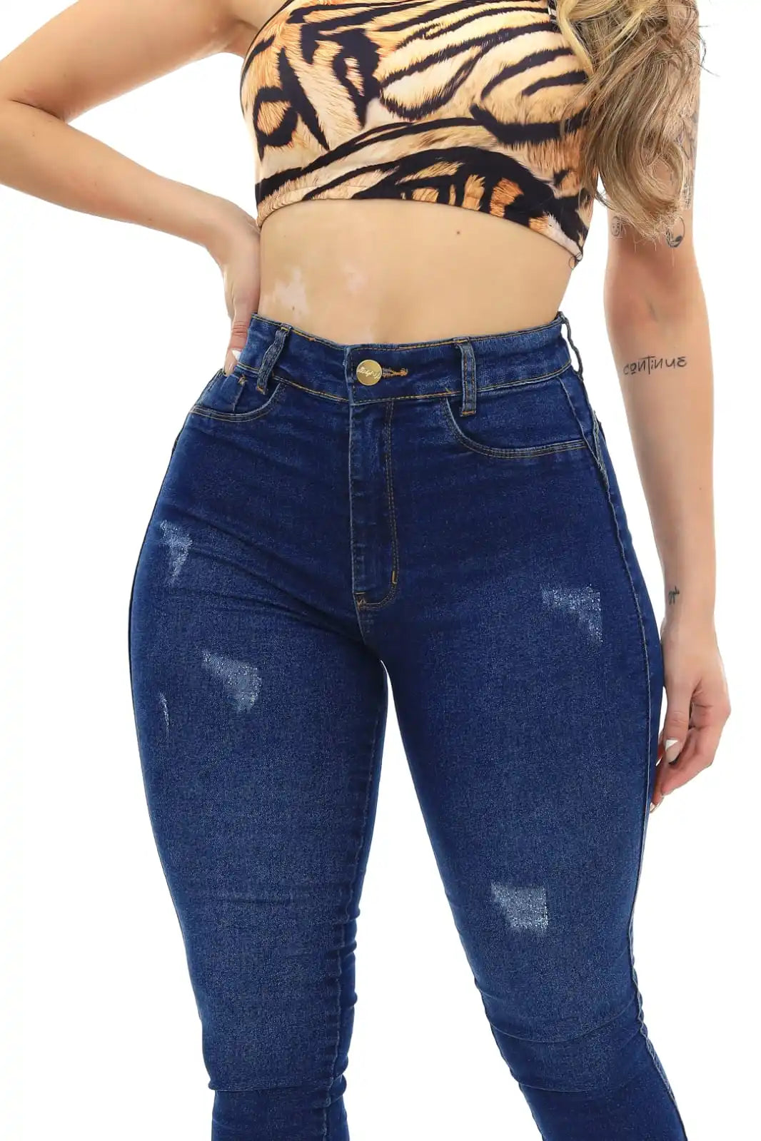 Calça Jeans Feminina Levanta Bumbum Premium! - Oferta de Tempo Limitado!🔥