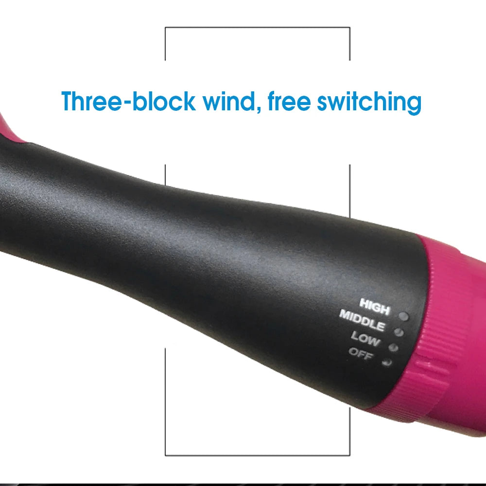 Escova alisadora de cabelo elétrico, Pente aquecimento, Secador alisador, One Step Salon
