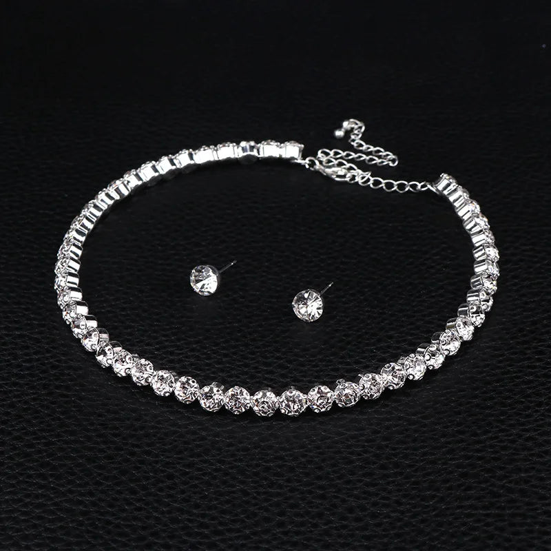 Conjunto Real Elegance – Colar & Brincos de Luxo