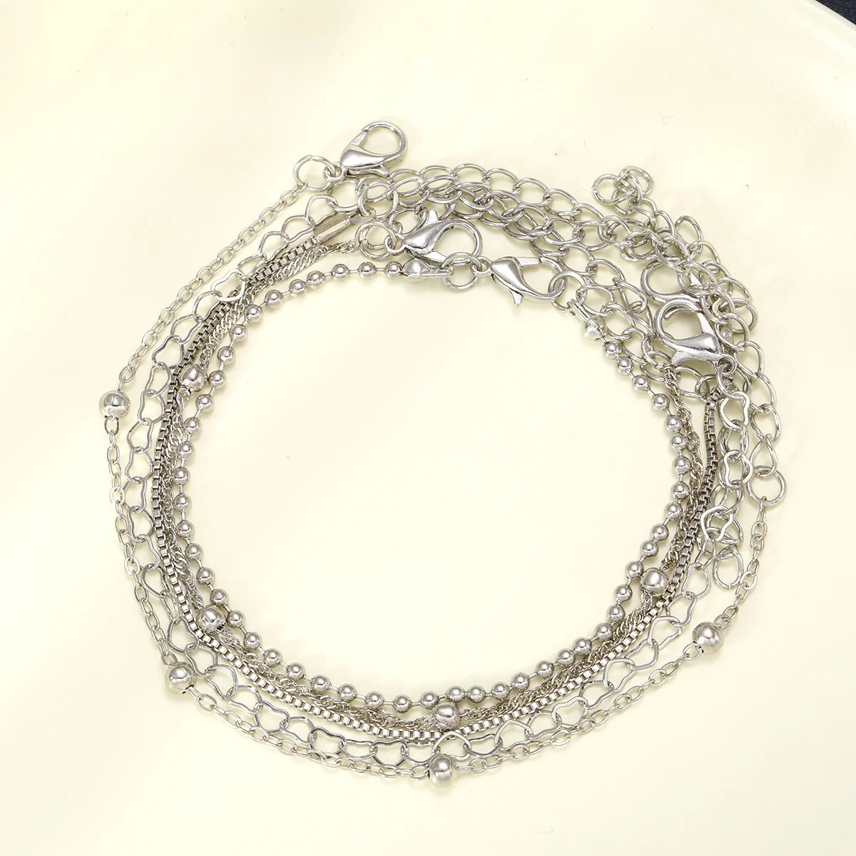Pulseira Multicamadas conjunto pulseiras para mulheres moda feminina 2024