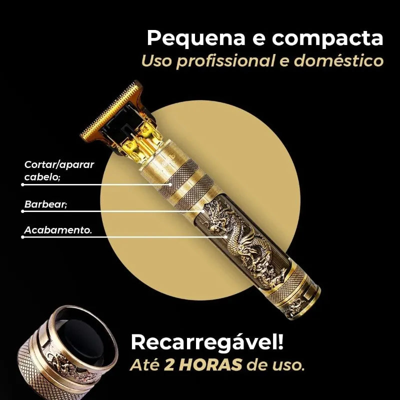 Barbeador Dragon Profissional: Eficiência e Estilo para o Homem Moderno