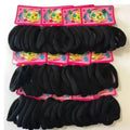 KiT 144/PC para mulheres Scrunchie elástico para cabelo