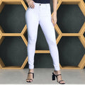 Jeans Skinny Cintura Alta Feminino