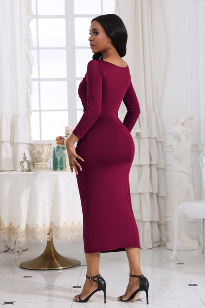 Vestido Elegante Feminino de Alta Qualidade