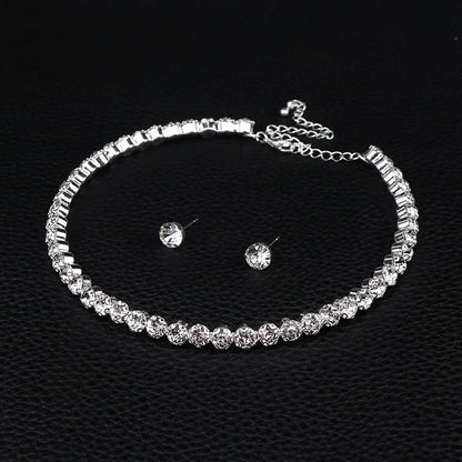 Conjunto Real Elegance – Colar & Brincos de Luxo