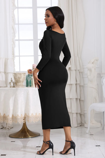 Vestido Elegante Feminino de Alta Qualidade