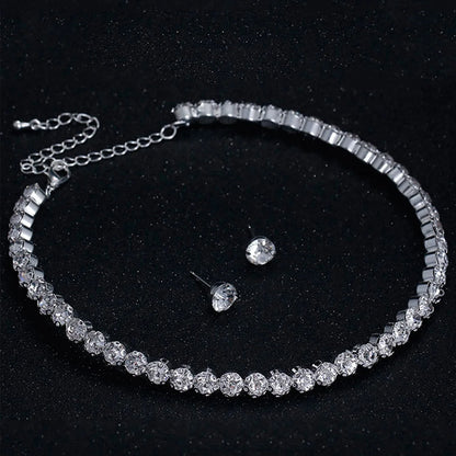 Conjunto Real Elegance – Colar & Brincos de Luxo